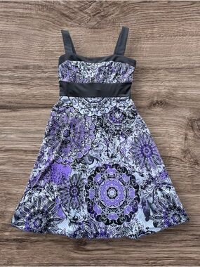 Women’s Speekless Purple and Black Dress Size Small